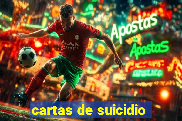 cartas de suicidio